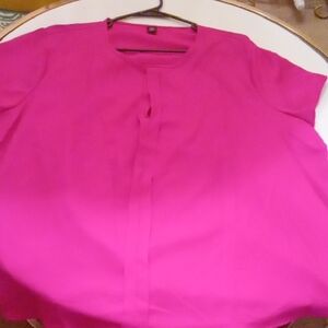 Vibrant Pink Blouse